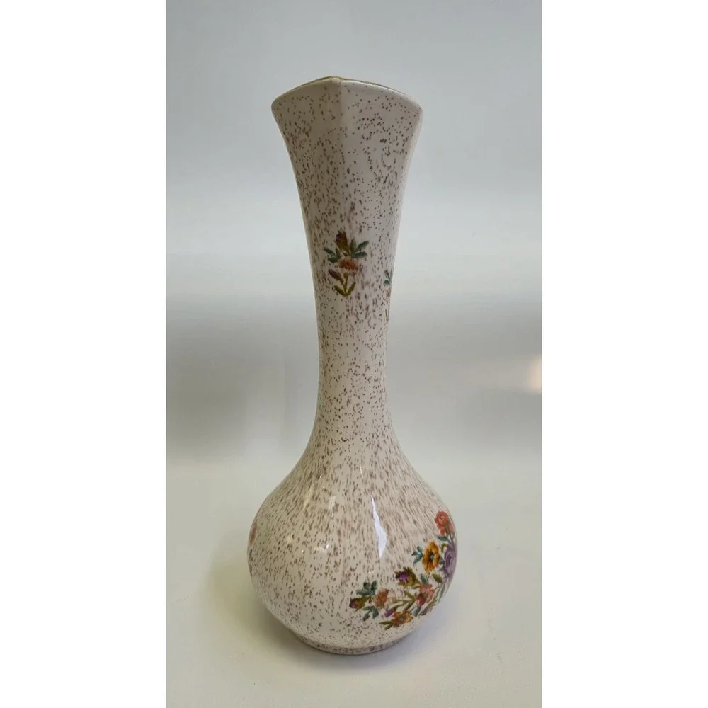 1960's California Originals Pitcher Vase MCM Speckle Art Pottery Torrance CA